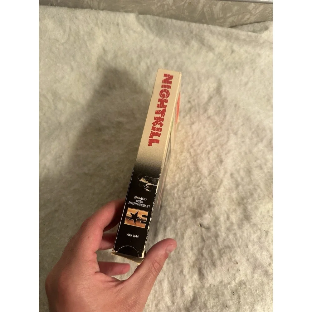 Nightkill VHS VCR Video Tape Used Movie Horror Embassy Release
